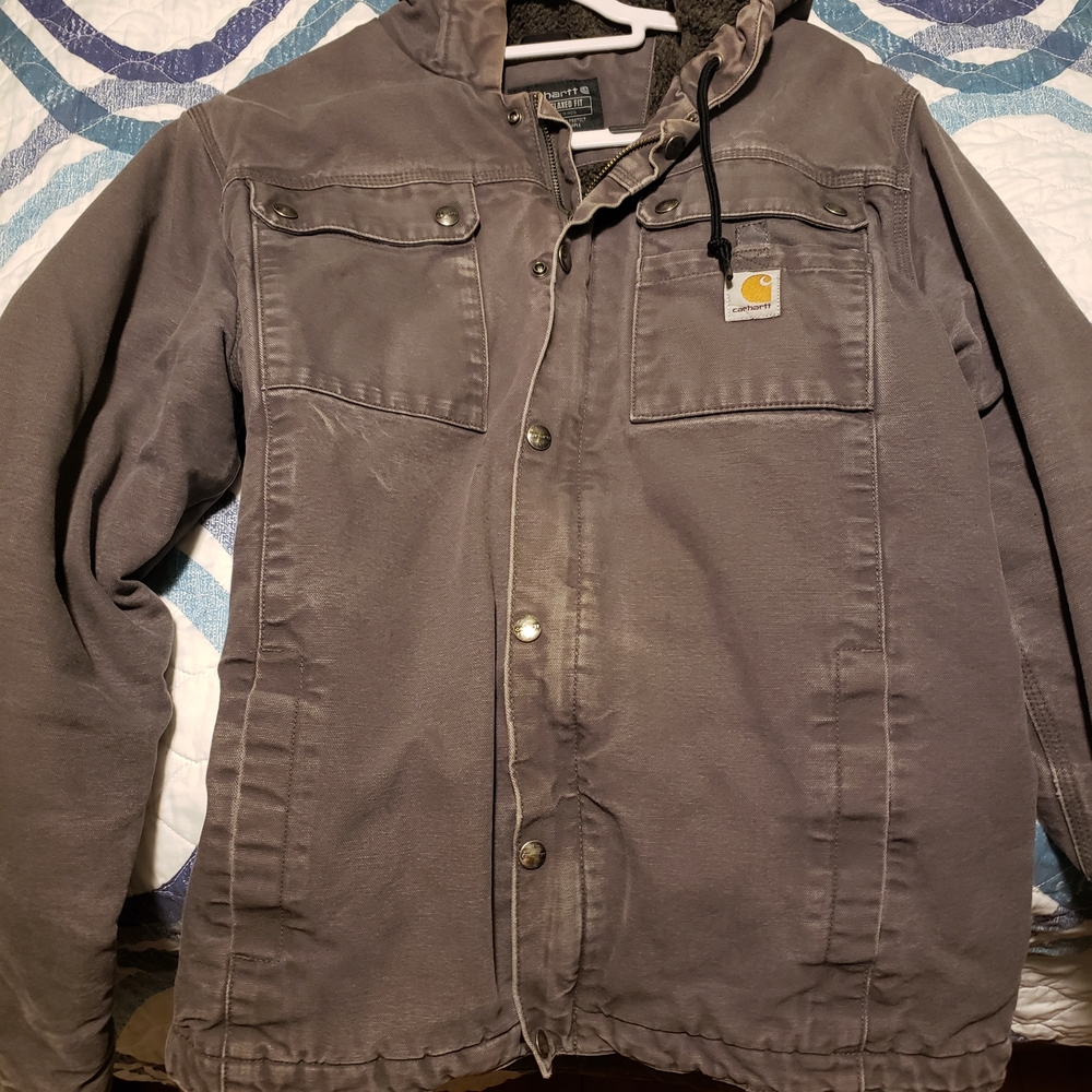 Carhartt Men's Charcoal Field Jacket
